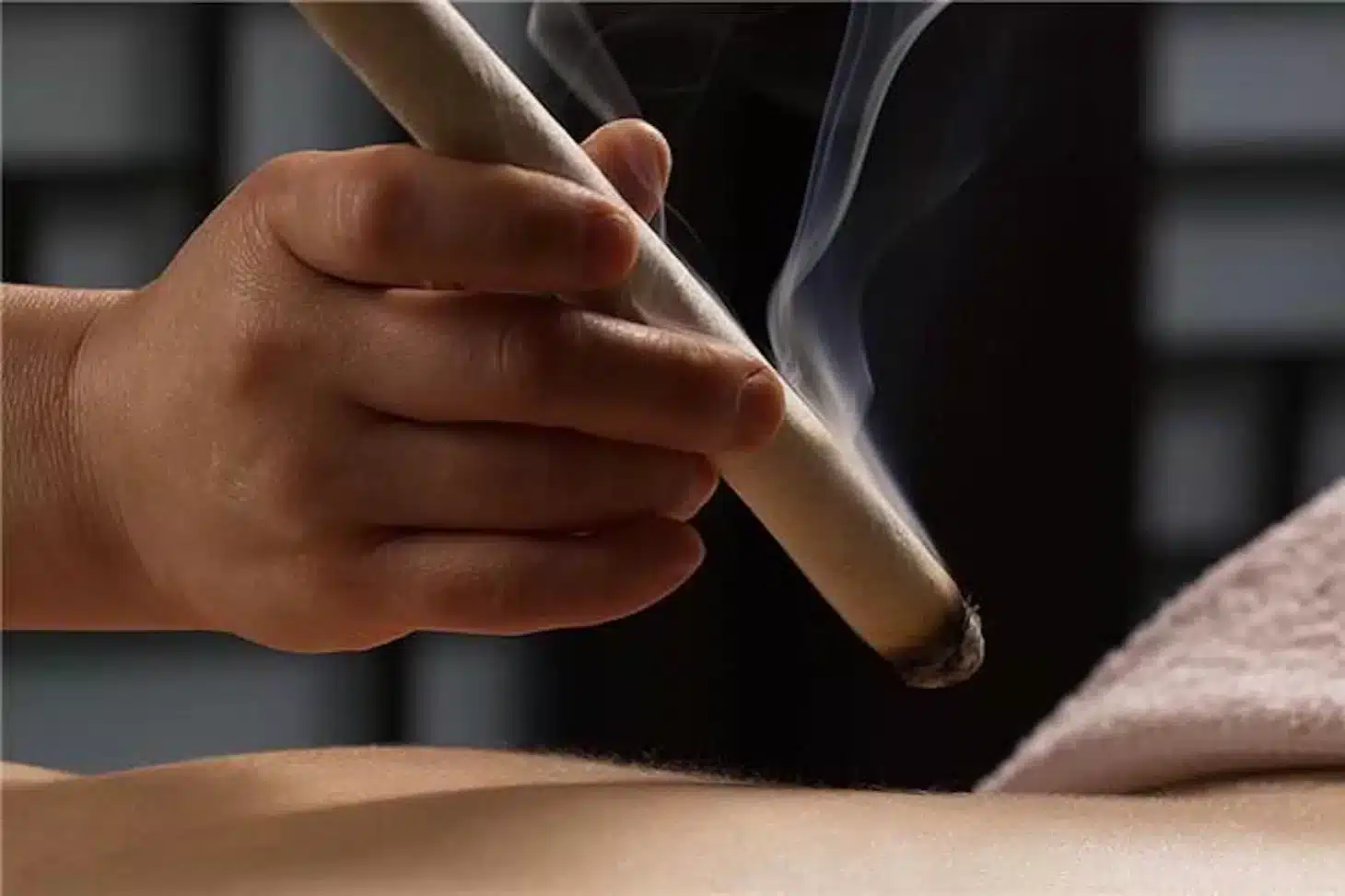 Moxibustion-Therapy